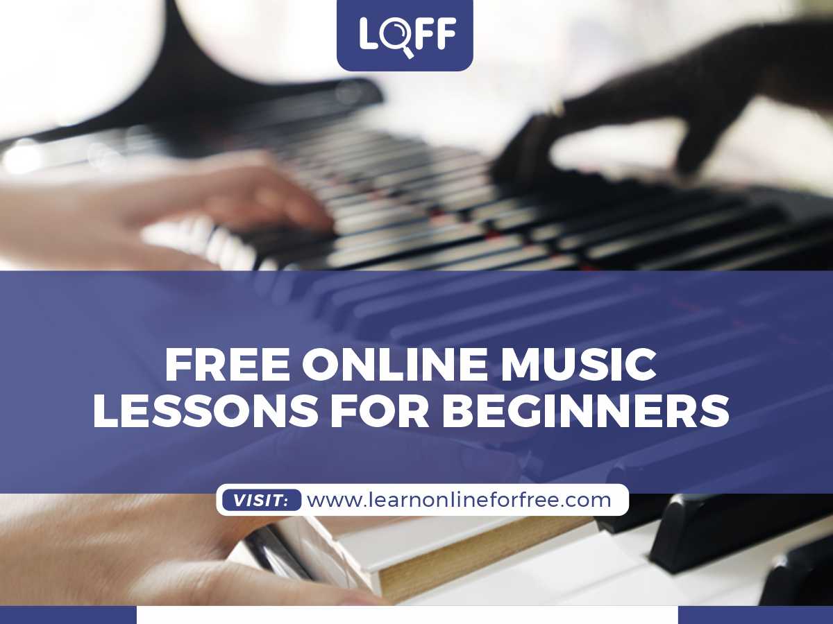 Free Online Music Lessons For Beginners